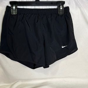 Black Nike athletic shorts